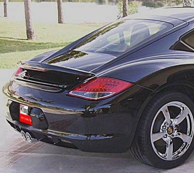 WingTech - WingTech Custom Style Two Post Rear Spoiler Lighted WT-14307