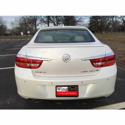 WingTech - WingTech Factory Style Lip Mount Rear Spoiler Un-Lighted ABS-339