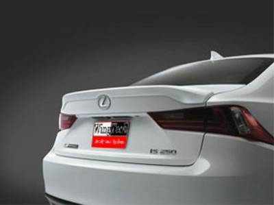 WingTech - WingTech Factory Style Lip Mount Rear Spoiler Un-Lighted ABS-423A