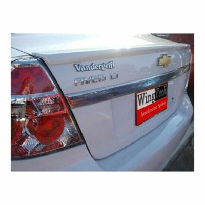 WingTech - WingTech Factory Style Lip Mount Rear Spoiler Un-Lighted ABS-294