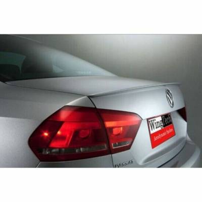 WingTech - WingTech Factory Style Lip Mount Rear Spoiler Un-Lighted WT-14160