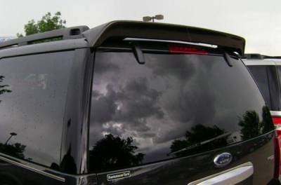 WingTech - WingTech Custom Style Roof Mount Rear Spoiler Un-Lighted WT-14285