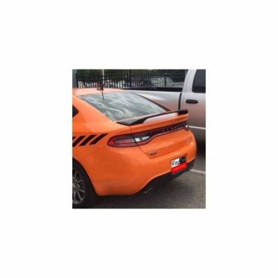 WingTech - WingTech Custom Style Two Post Rear Spoiler Un-Lighted WT-14010