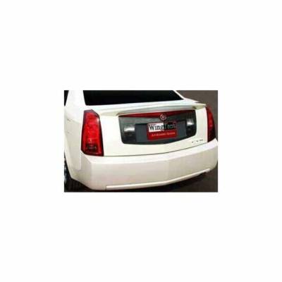 WingTech - WingTech Custom Style Two Post Rear Spoiler Un-Lighted ABS-167