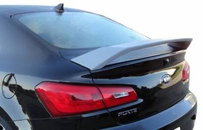 WingTech - WingTech Custom Style Two Post Rear Spoiler Un-Lighted ABS-397A