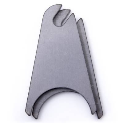 Anzo USA - Anzo USA Universal 2" Radiused Weld-On Slotted Mounting Tabs Pair 851045