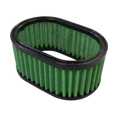 Green Filter USA - Green Filter 7334 Universal Air Filter Oval ID 3.75" x 6" OD 4.75" x 7" H 3.125"
