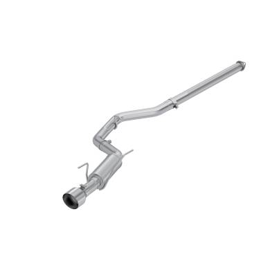 MBRP Exhaust - MBRP Exhaust S4809AL AL 3" Cat-Back Single Rear Exit w/Muffler for 22-26 WRX