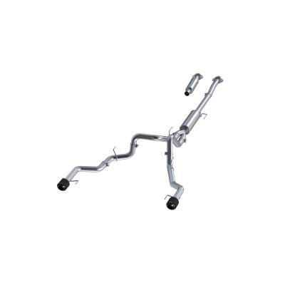 MBRP Exhaust - MBRP S52683CF T304 3" Cat-Back Dual Exit w/Muffler 21-26 F150 Tremor Crew Cab