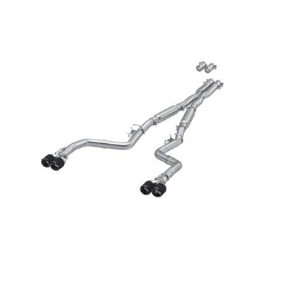 MBRP Exhaust - MBRP Exhaust S71133CF T304 3" Cat-Back Dual Exit w/Muffler for 15-23 Challenger