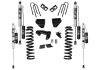 Superlift - Superlift K876FX FOX 2.0 4" Lift Kit w/o Arms for 11-16 F250/F350 4WD Diesel