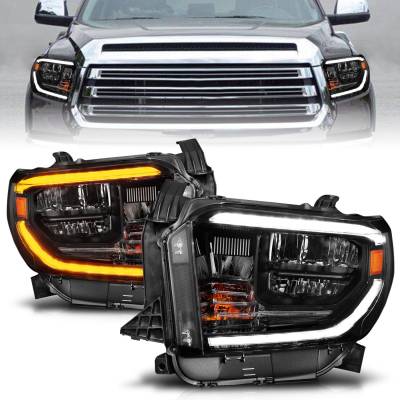 Anzo USA - Anzo USA 111531 LED Crystal Headlight for 14-17 Tundra