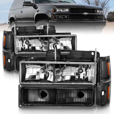 Anzo USA - Anzo USA 111505 Crystal Headlight Set