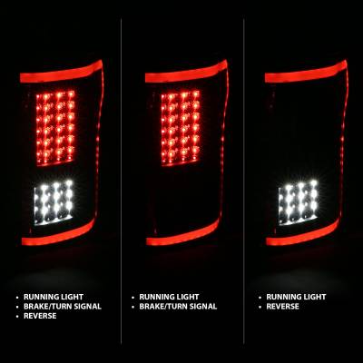 Anzo USA - Anzo USA 311285 Taillight Assembly for 15-17 F150