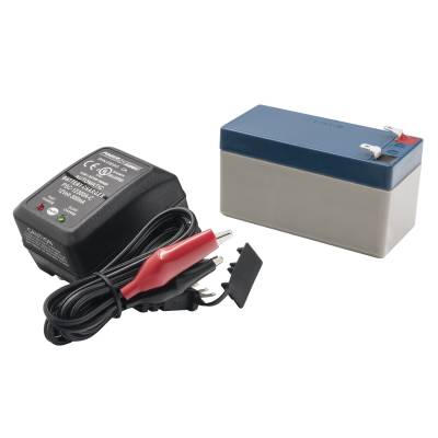 AutoMeter - AutoMeter 9217 Extreme Environment Battery Pack & Charger Kit 12V 1.4AH