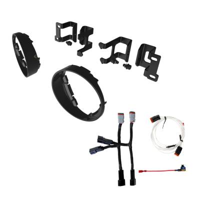 KC Hilites - KC HiLiTES 7471 FLEX ERA 3 Fog Pocket Kit for 09-24 Toyota 4Runner/Tacoma/Tundra
