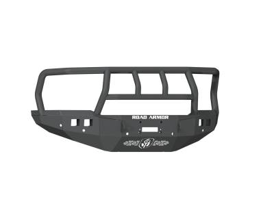 Road Armor - Road Armor 4194F2B Stealth Winch Front Bumper for 19-24 RAM 4500/5500
