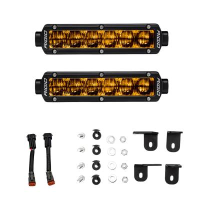 Rigid Industries - Rigid Industries 37201 6" SR-Series Yellow Fog Light for 22-25 Toyota Tundra