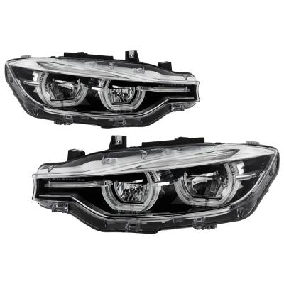 Spyder Auto - Spyder Auto 9948534 Full LED Projector Headlights Chrome