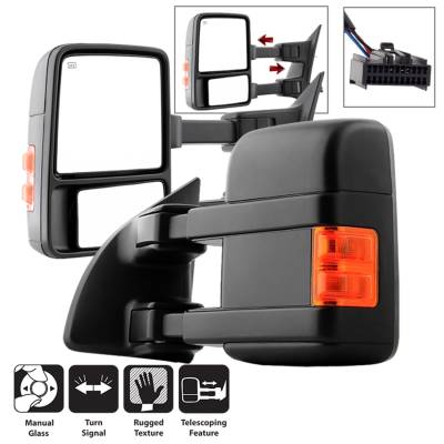 Spyder Auto - Spyder Auto 9935794 XTune Door Mirror Set
