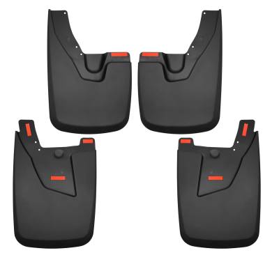 Husky Liners - Husky Liners 58056 Custom Mud Guards Front & Rear Mud Guard Set