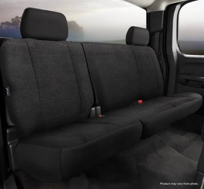 FIA - FIA TRS45-1 BLACK TRS REAR Split SEAT 60 Driv/40 Pass Ford F150/F250/F350 23-24