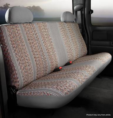 FIA - FIA TR45-12 GRAY TR REAR Bench Seat Cover Ford MAVERICK 22-24