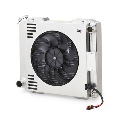 Proform - Proform 69590-17 Slim-Fit Radiator System Ford Style 17" Core Manual Trans