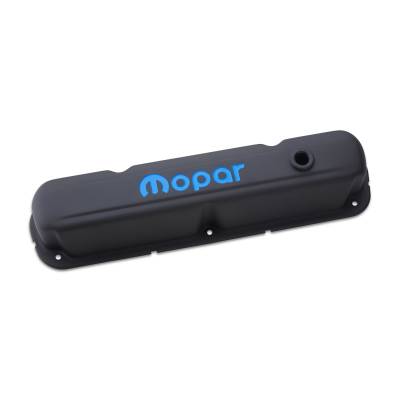 Proform - Proform 440-751 Engine Valve Covers Steel Black Mopar Emblem LA/SB Engine