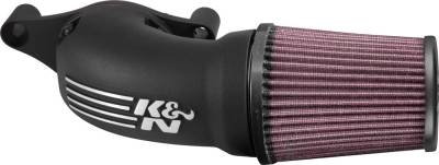 K&N - K&N 57-1139 FIPK Performance Cold Air Intake Kit for 17-18 Harley Davidson