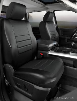 FIA - FIA SL67-70 BLK/BLK SL FRONT Bucket Seat Cover Ford BRONCO 2 DR 21-24