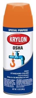 Krylon - Krylon 2410 OSHA Safety Orange Spray Paint