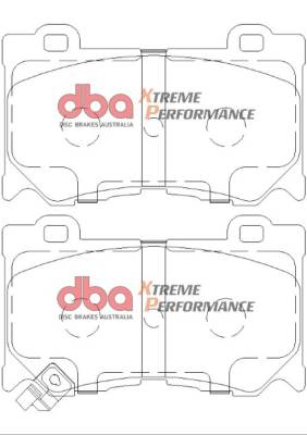 Disc Brakes Australia - Disc Brakes Australia DB2400XP DBA Xtreme Performance Front Brake Pads