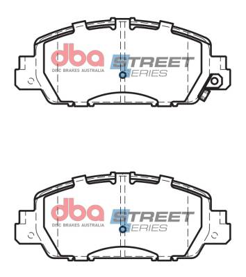 Disc Brakes Australia - Disc Brakes Australia DB2304SS DBA Street Series Front Brake Pads