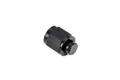 HPS Performance - HPS AN929-6 -6AN Flare Female Cap Aluminum Black