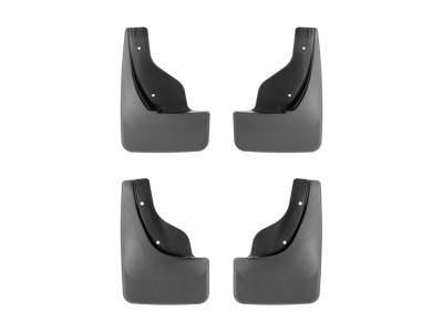 Weathertech - WeatherTech 110174-120174 Front/Rear No-Drill DigitalFit Mudflap Kit