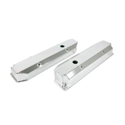 Top Street Performance - Top Street Performance JM8097-8CA Valve Covers Chrysler BB Clear Anodized