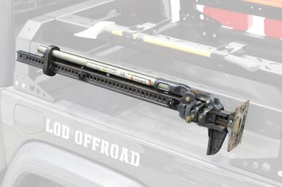 LoD Offroad - LoD Offroad JHL2021 Black Ops Bed Rack Hi Lift Mount