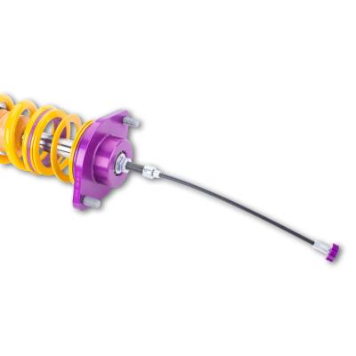 KW - KW 68525018 8mm Adjustment Extensions 350mm Long for KW Coilover w/Adj Rebound
