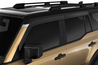 Husky Liners - Husky Liners 2854139 Low Profile Ventvisor Deflector Smoke Outside Mount 4Pc