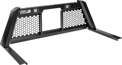 Highway Products - Highway Products 4011-006-BK62 Guardian HD Open Mesh Smooth Black Upright/Center
