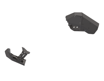 Artec Industries - Artec JT0120 Rear Bumper Corner Pod Boatside Cut Steel for 07+ Wranger/Gladiator