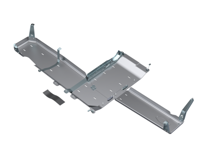 Artec Industries - Artec JL4162 Aluminum Full Bellypan w/Oil Door for 18+ Jeep Wrangler JL 4DR 2.0L