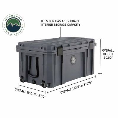 Overland Vehicle Systems - Overland Vehicle Systems 40100031 Stay Dry w/169 Quart Dry Box
