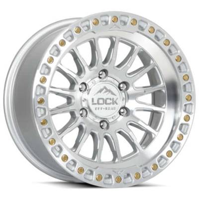 Lock Off-Road - Lock Off-Road GRIT-7963MC LC14 Grit 17x9 6x135 1mm Machined
