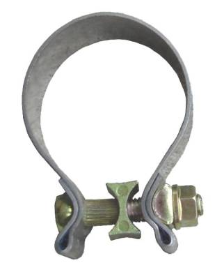 Pypes Performance Exhaust - Pypes HVC21 2.5" x 1" S.S. Exhaust Muffler Band Clamp Universal
