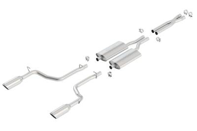 Borla - Borla Exhaust 140125 Cat-Back System for 300/Charger MAGNUM