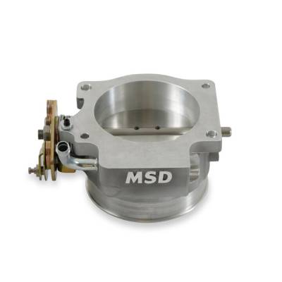 MSD - MSD Ignition 2940 Atomic LS 90mm Mechanical Throttle Body for GM 294-427