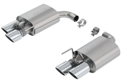 Borla - Borla 11951 S-Type Axle-Back Exhaust Dual Split Rear Exit for 18-23 Mustang GT