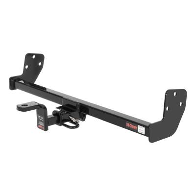 CURT - CURT 111813 Class-1 Hitch 1.25" Ball Mount Select Chevy Geo Prizm Toyota Corolla